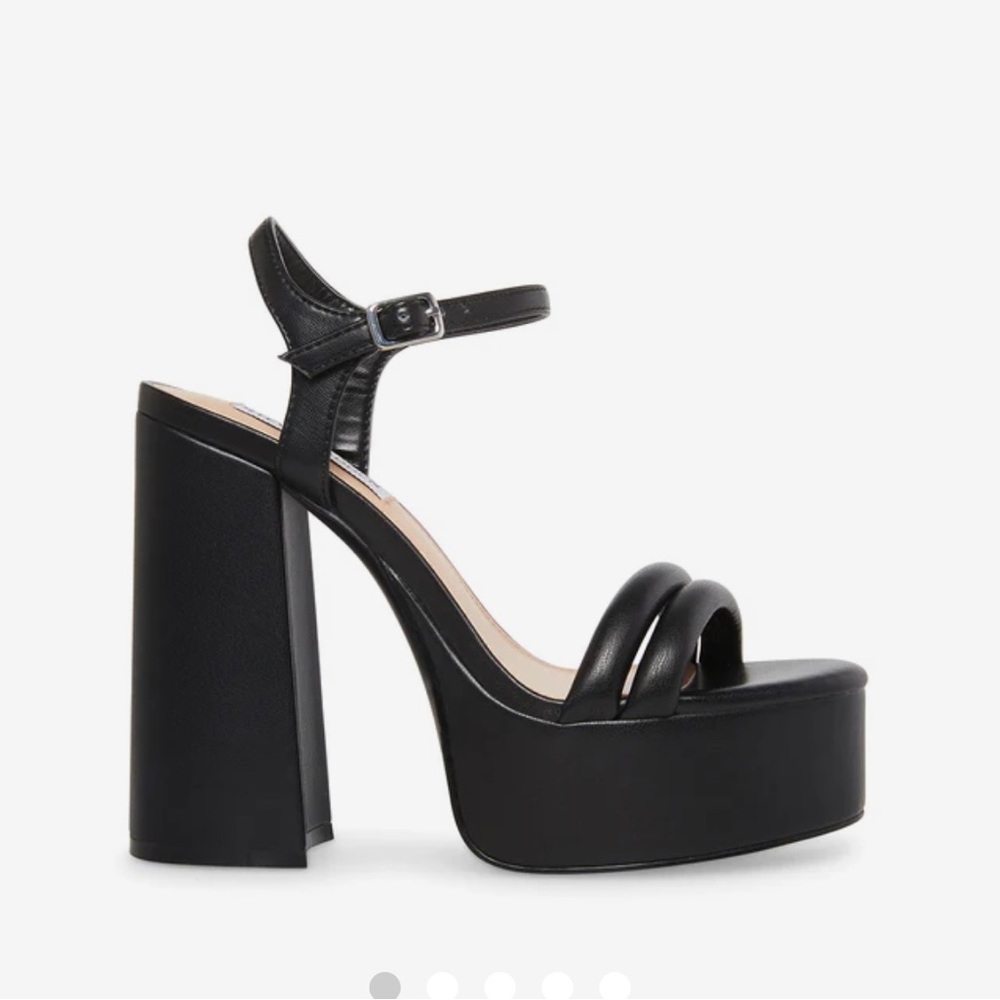 Steve Madden Platform Heels Black Size 6